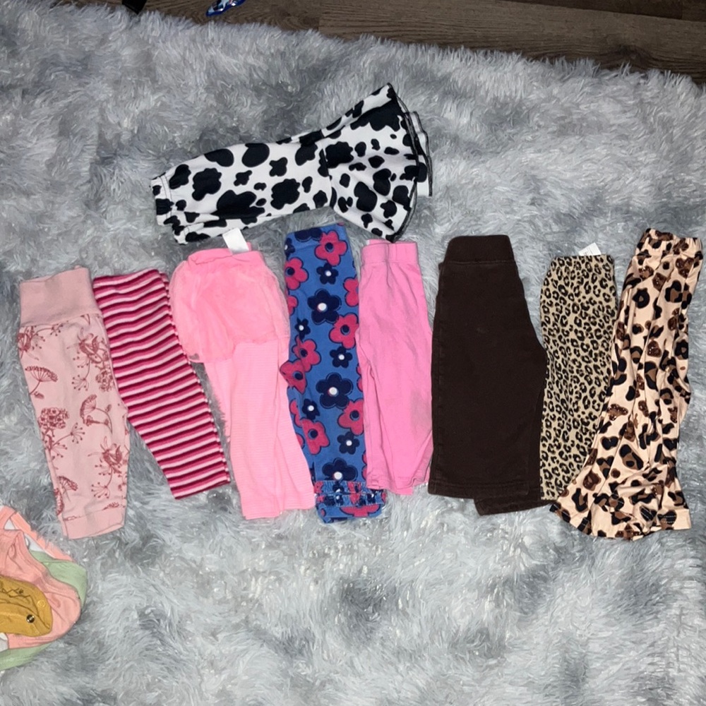 6-9 months girls pants